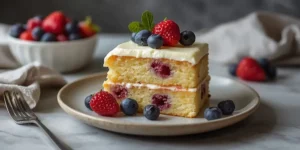 Creamy Berry Pound Cake Trifle for Potluck Parties
