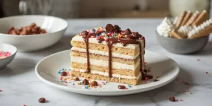 Loaded Ice Cream Sandwich Cake for Birthday Parties