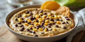 Creamy Black Bean Corn Dip for Party Snack Tables