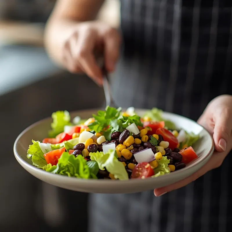 Zesty Black Bean Taco Salad for Quick Dinners Zesty Black Bean Taco Salad for Quick Dinners