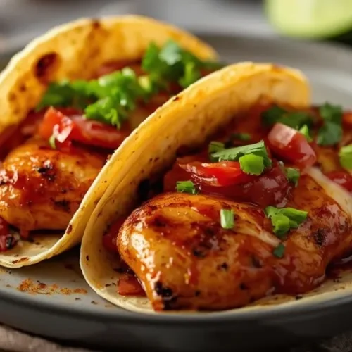 blackened chicken tacos recipe