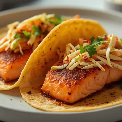 blackened salmon tacos recipe