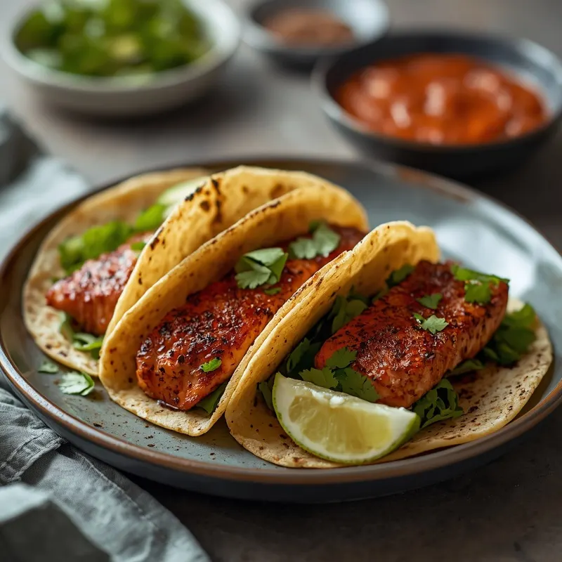 Fresh Blackstone Salmon Tacos for Summer Grilling