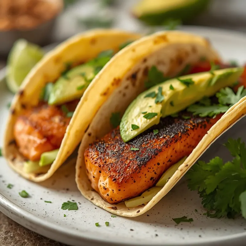 Fresh Blackstone Salmon Tacos for Summer Grilling