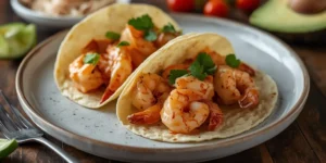 Creamy Boom Boom Blackened Shrimp Tacos for Party Nights