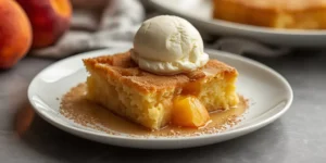 Easy Canned Peach Dump Cake for Busy Weeknights