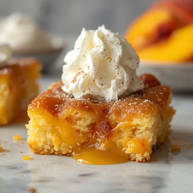 Easy Canned Peach Dump Cake for Busy Weeknights Easy Canned Peach Dump Cake for Busy Weeknights