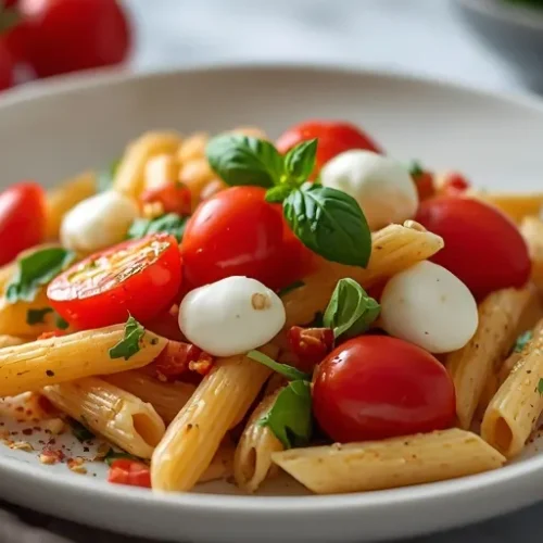 caprese pasta salad recipe