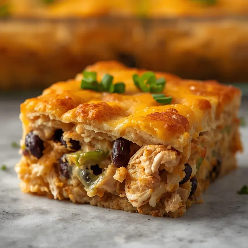 Cheesy Chicken Taco Salad Casserole for Family Nights