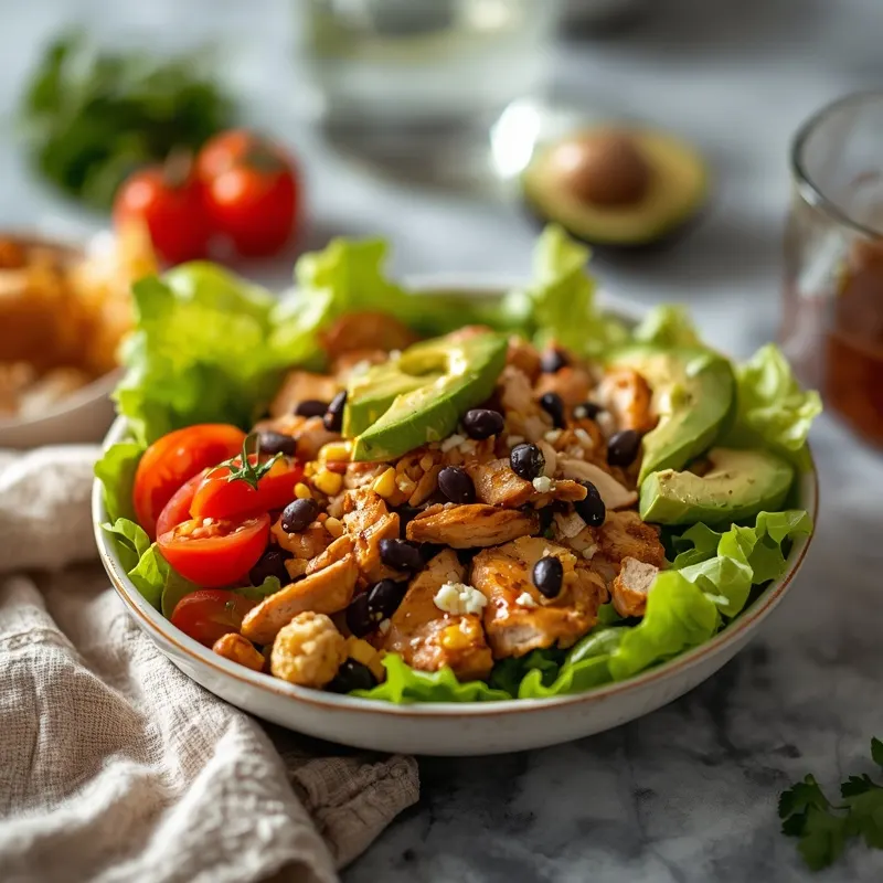 Crunchy Chicken Taco Salad for Easy Weeknight Dinner