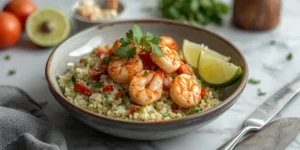 Zesty Chipotle Lime Shrimp Taco Bowls for Meal Prep