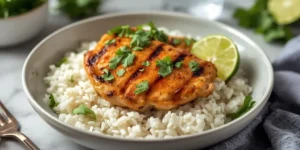 Zesty Cilantro Lime Chicken Rice Bowl for Healthy Dinners