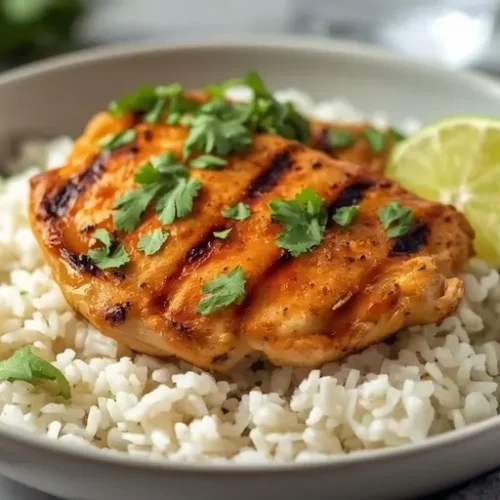 cilantro lime chicken rice bowl recipe