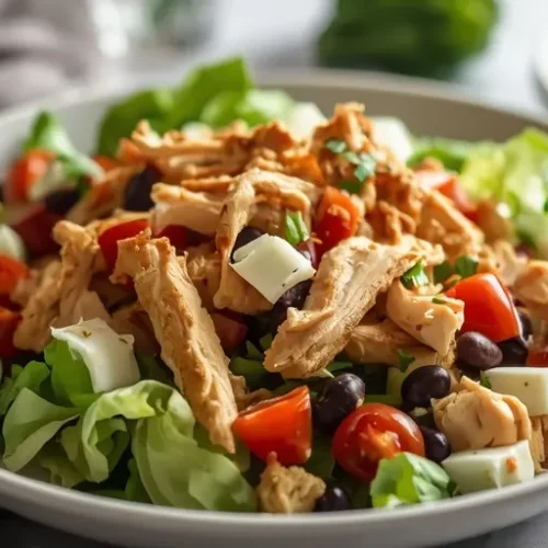cold chicken taco salad recipe