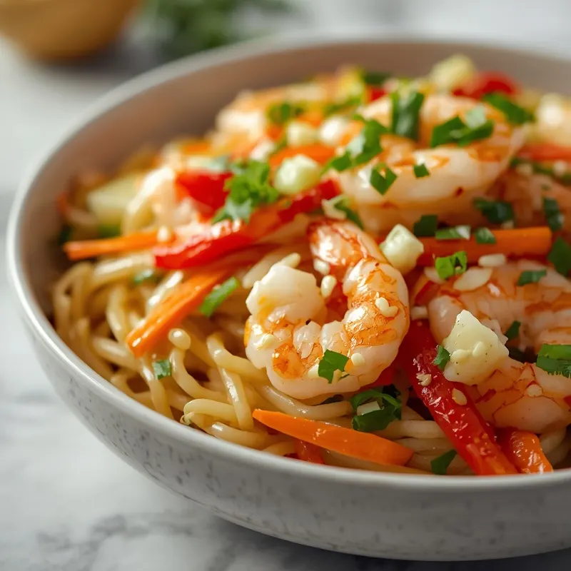 Quick Shrimp Noodle Pasta Salad for Busy Weeknights Quick Shrimp Noodle Pasta Salad for Busy Weeknights