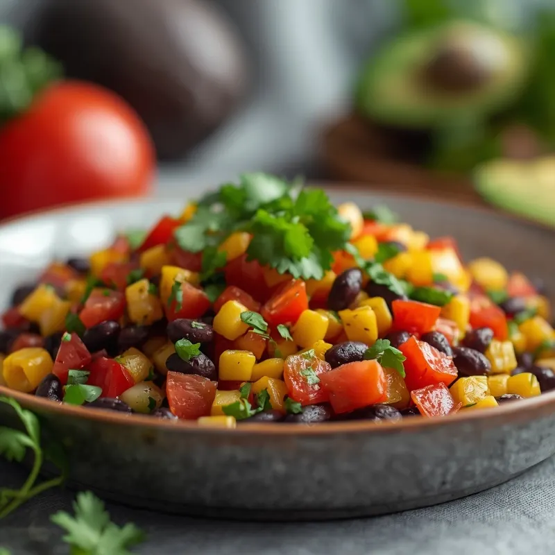 Zesty Cowboy Caviar Side Dish for BBQ Dinners