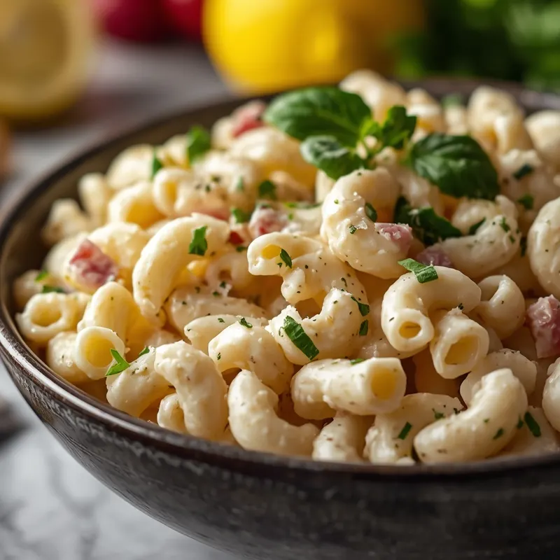 Secret Ingredient Creamy Pasta Salad