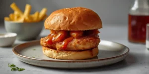 Crispy BBQ Chipotle Chicken Burgers for Summer Cookouts