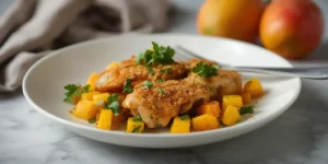 Crispy Mango Chicken Salad for Quick Summer Dinners