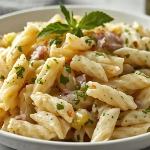 dill pickle pasta salad recipe