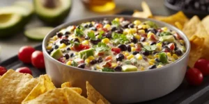 Creamy Cowboy Caviar for Game Day Snack Boards