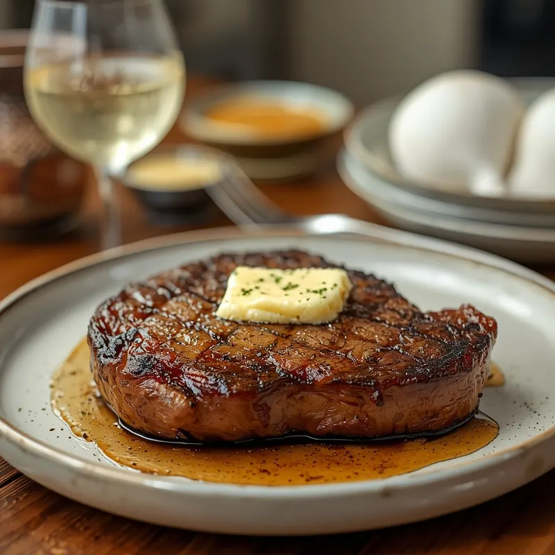 Cowboy-Style Garlic Butter Steak for BBQ Nights Cowboy-Style Garlic Butter Steak for BBQ Nights