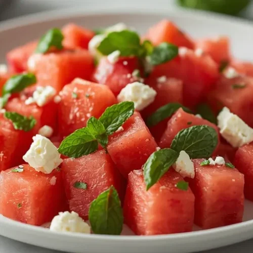 greek watermelon feta salad recipe