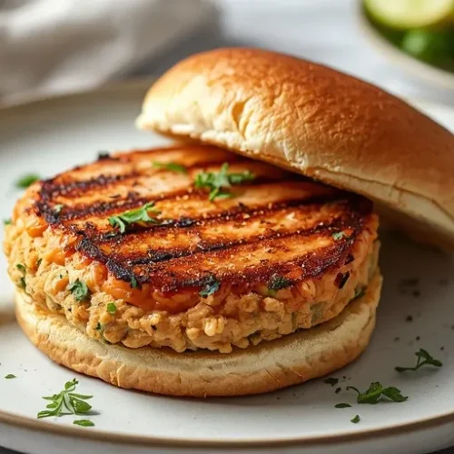 grilled salmon burgers recipe