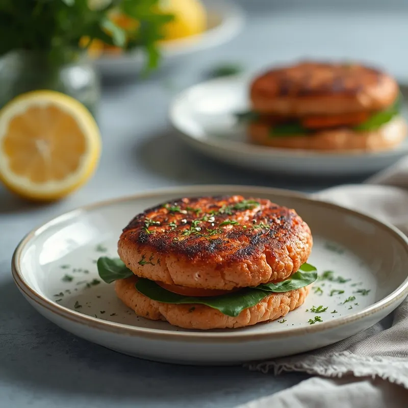 Smoky Salmon Burgers for Summer BBQ Meals