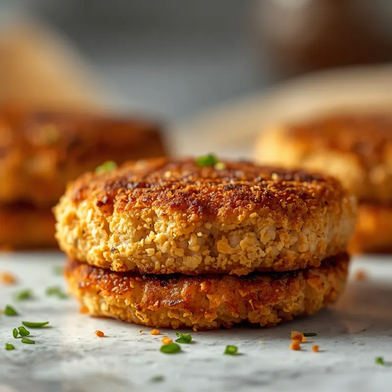 Crispy Air Fryer Ground Chicken Burgers for Quick Meals
