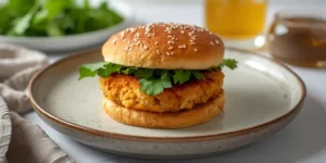 Fresh Ground Chicken Sandwich Burgers for Brunch