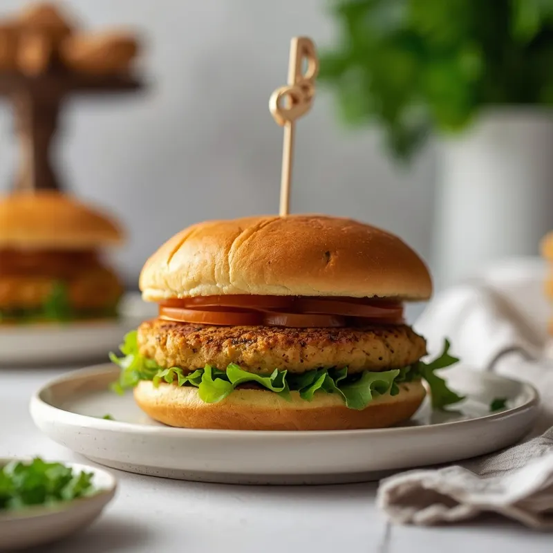 Fresh Ground Chicken Sandwich Burgers for Brunch