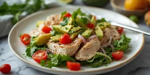 Creamy Avocado Chicken Salad for Healthy Lunches