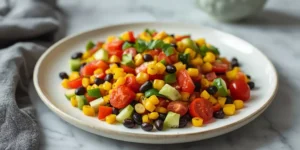 Healthy Cowboy Caviar Salad for Meal Prep Lunches