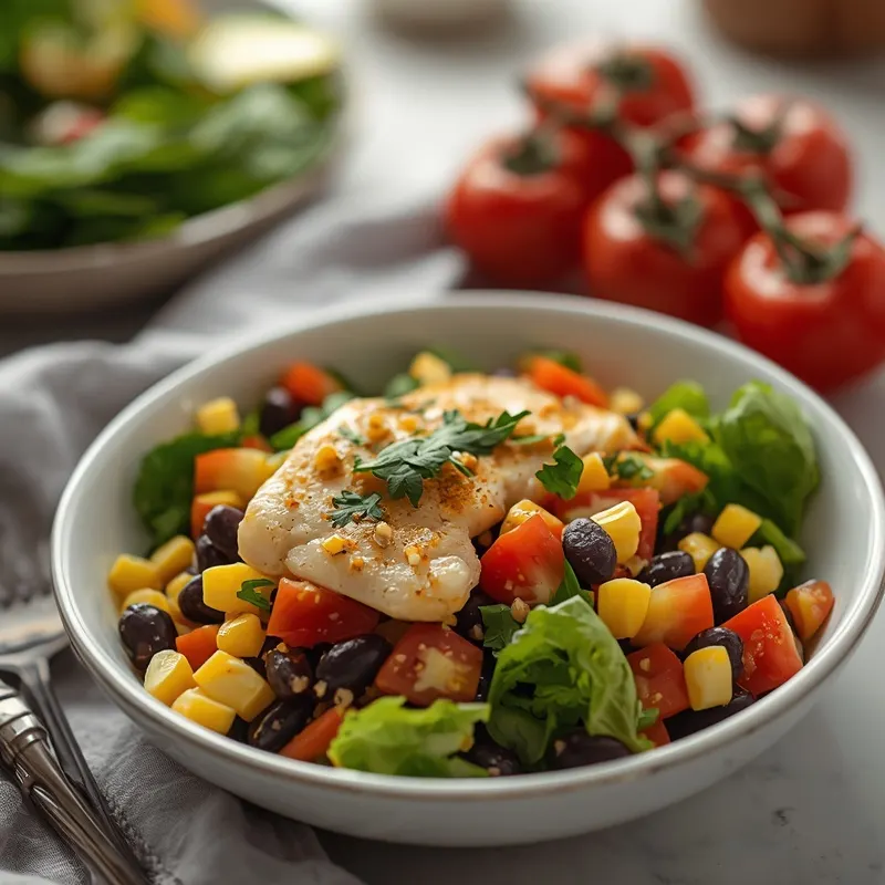 Healthy Cowboy Caviar Salad for Meal Prep Lunches