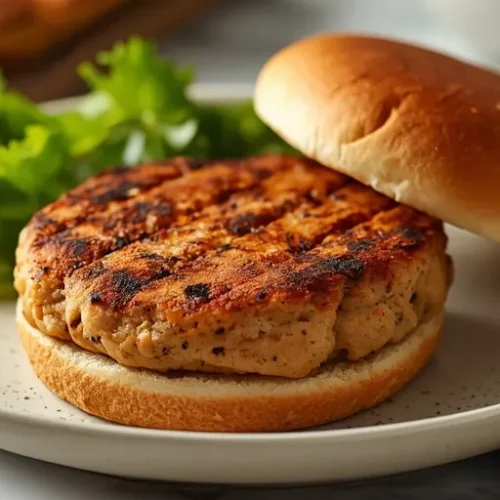 healthy grilled chicken burgers recipe