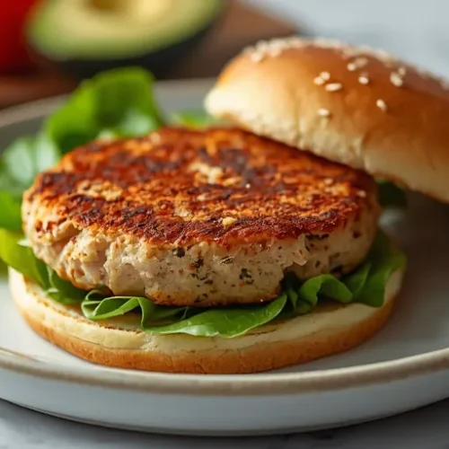 healthy ground chicken burgers recipe