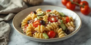 High Protein Pasta Salad Bowl