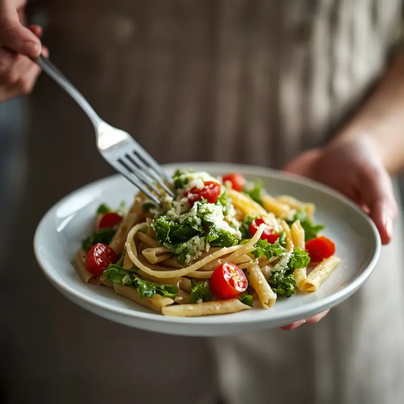 Kale Caesar Pasta Salad Fresh Mix