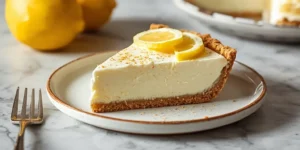 Velvety Lemon Icebox Pie with Condensed Milk
