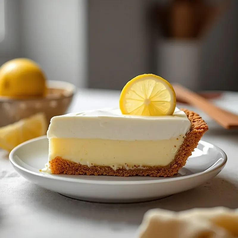 Creamy Lemon Icebox Pie for Hot Summer Days Creamy Lemon Icebox Pie for Hot Summer Days