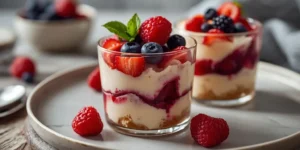 Mini Berry Trifles for Elegant Party Desserts