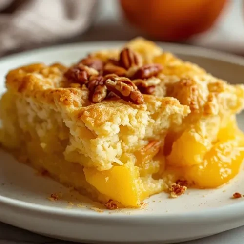 peach cobbler dump cake recipe