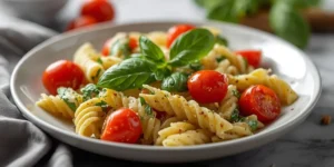 Pesto Pasta Salad with Fresh Flavor