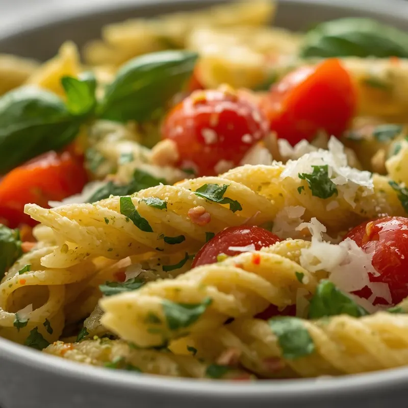 Pesto Pasta Salad with Fresh Flavor