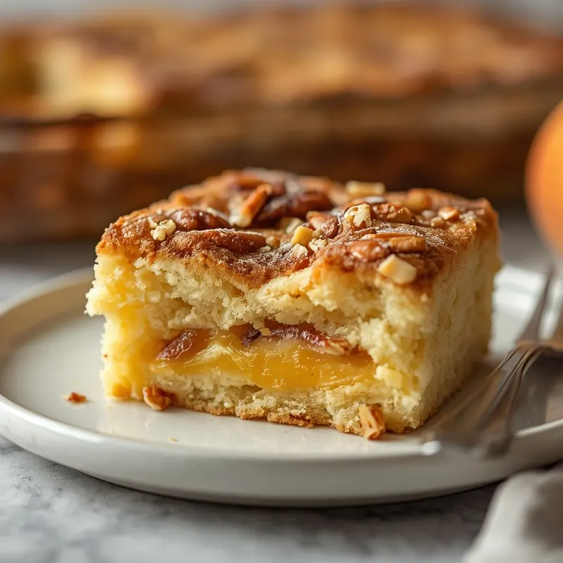 Quick Peach Dump Cake for Last Minute Desserts