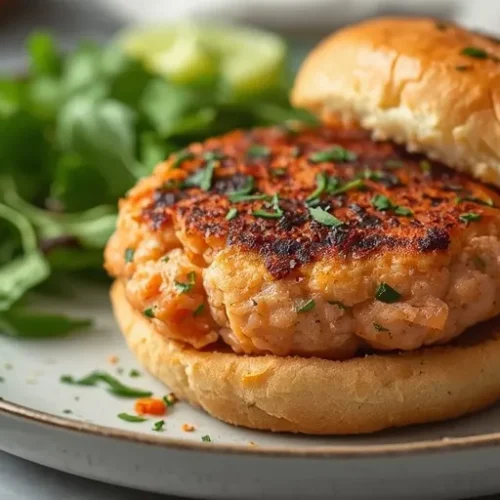 salmon burgers with fresh salmon recipe