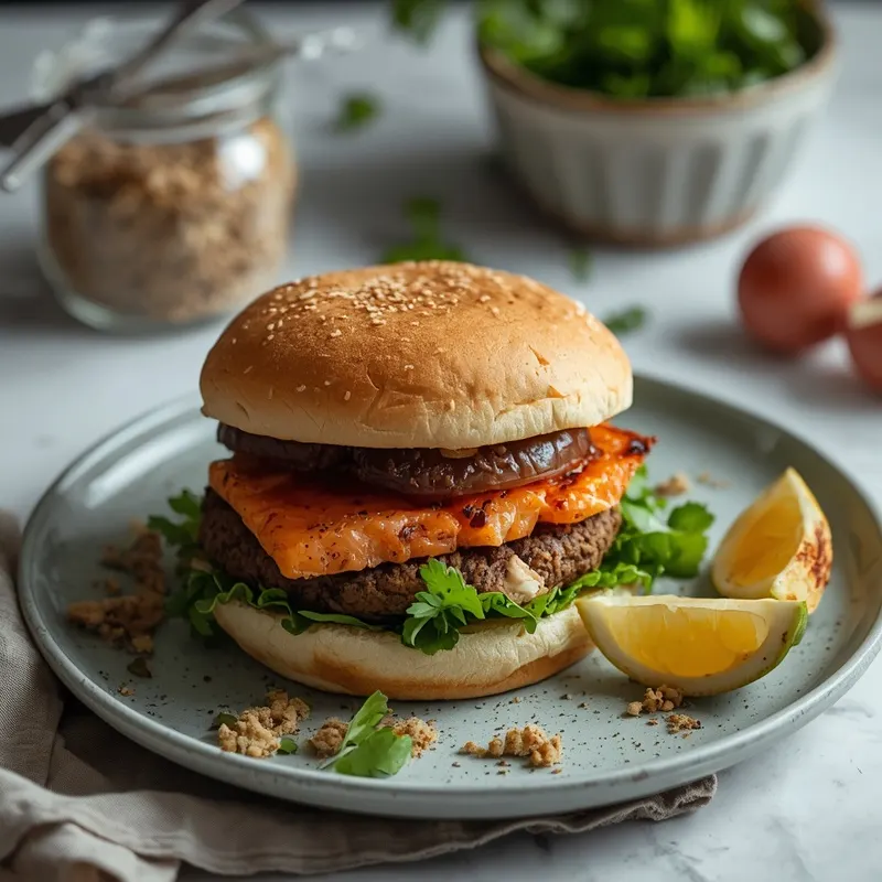 Crispy Fresh Salmon Burgers for Healthy Dinners Crispy Fresh Salmon Burgers for Healthy Dinners