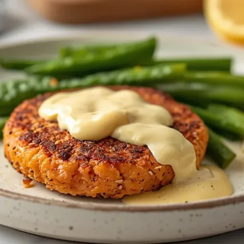 salmon burgers with sauce recipe