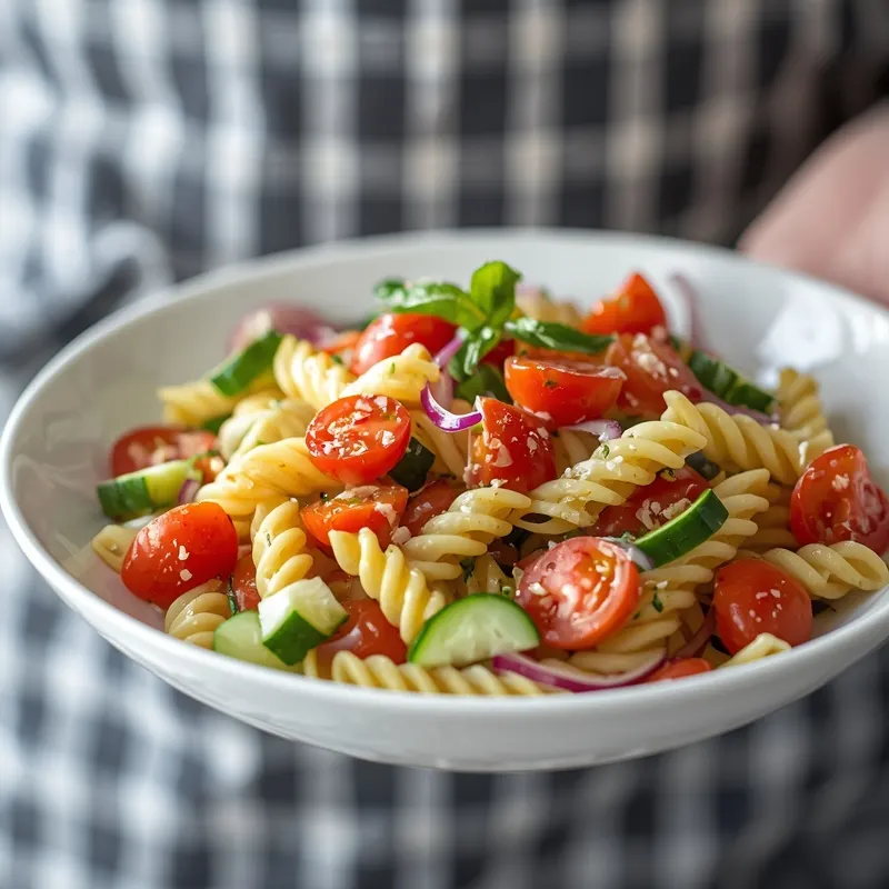 Simple Pasta Salad Quick Recipe